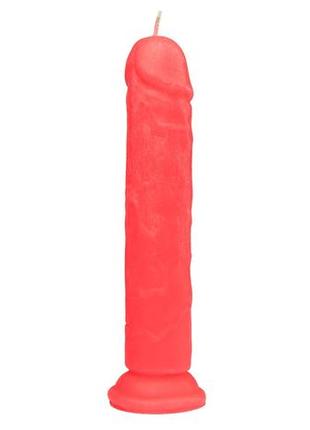 Свічка love flame - dildo roma red fluor, cps03-red