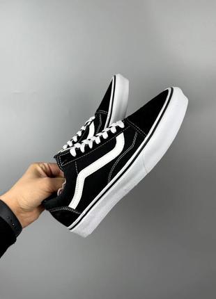 Мужские кеды черные vans old skool2 фото