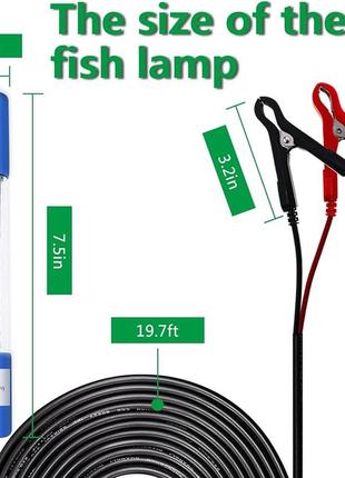Світлодіодний ліхтар для риболовлі xinhaohang5 фото
