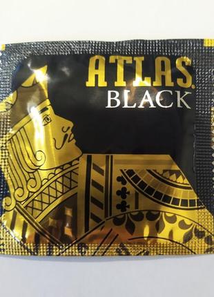 Презервативи чорні atlas black, 1 шт.