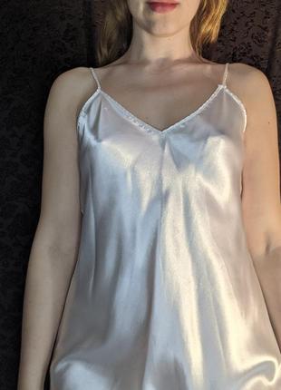 Collection классическая базовая ночная рубашка пеньюар платье ночнушка стиль ретро винтаж6 фото
