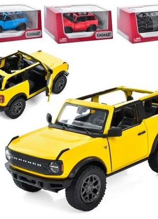 Машинка металева kinsmart "2022 ford bronco"  kt5438wa