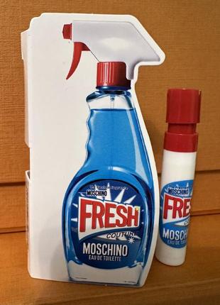 Moschino fresh пробник оригінал