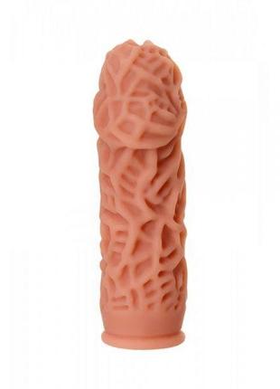 Насадка на пенис kokos extreme sleeve es-012 размер s 12,7см*3,7см