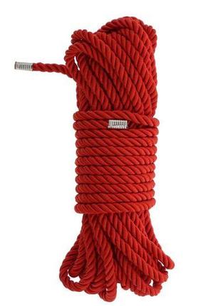 Мотузка для бондажу blaze deluxe bondage rope 10m red
