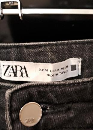 Классные джинсы zara, размер  eur 36 usa 4 mex 26 .9 фото
