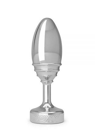 Анальная пробка doxy ribbed butt plug 3