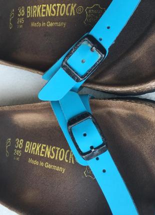 Ортопедичні в'єтнамки шльопанці birkenstock біркеншток р 38 устілка 25 см5 фото