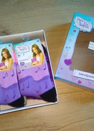 Качественные детские носки в подарочной коробке/ носке / детские махровые носки violleta disney5 фото