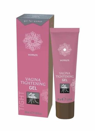 Гель для сужения влагалища vagina tightening gel shiatsu, 30 мл