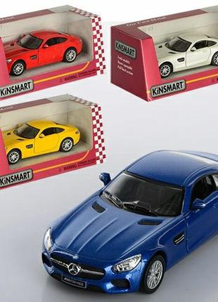 Машинка металева kinsmart kt5388w  
 " mercedes-amg gt "