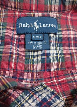 Сорочка ralph lauren (індонезія)2 фото