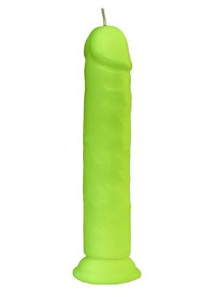 Свічка love flame - dildo roma yellow fluor, cps03-yellow