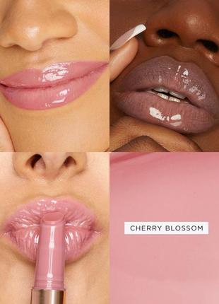 Бальзам, блеск для губ tarte maracuja juicy lip plump cherry blossom, primrose4 фото