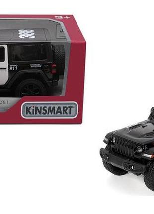 Інерційна машинка jeep wrangler police kinsmart kt5412wp