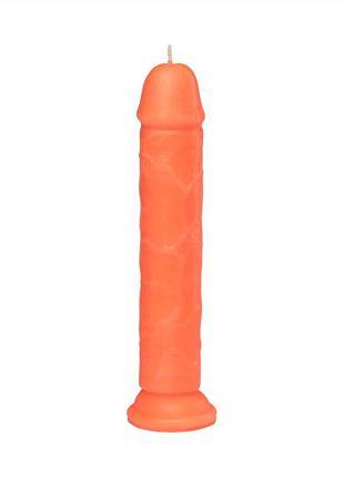 Свеча love flame - dildo roma orange fluor, cps03-orange3 фото