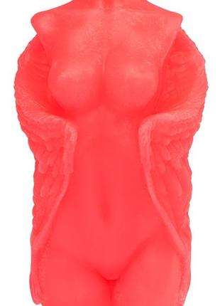 Свеча love flame - angel woman red fluor, cps08-red