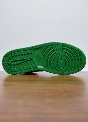 Nike air jordan 1 mid lucky green кроссовки оригинал7 фото