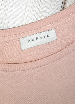 🤩1+1=3 нежно-розовый свитер оверсайз papaya, размер 48 - 5010 фото