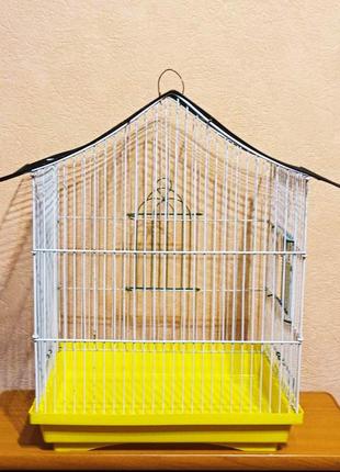 Клетка для содержания малых птиц попугаев, канареек, амадинов.3 фото