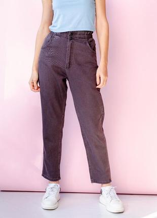 Стильные джинсы в цвете мокко1 фото