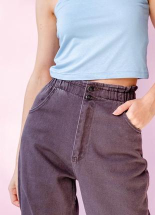 Стильные джинсы в цвете мокко2 фото