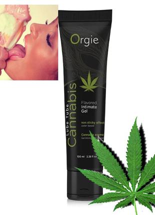 Оральный лубрикант конопля orgie "lube tube", 100 мл (cannabis)