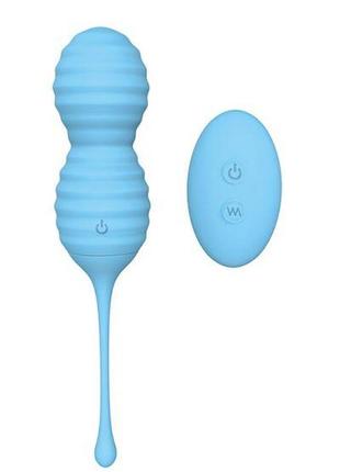 Вагинальные шарики с дистанционным пультом dream toys beehive blue