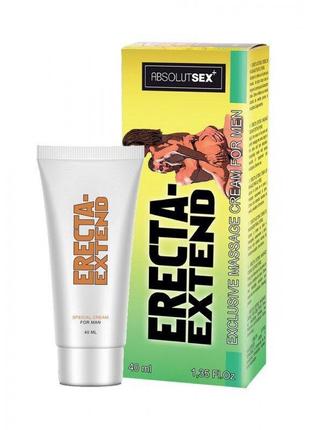 Крем пролонгирующий erekta extend, 40 ml
