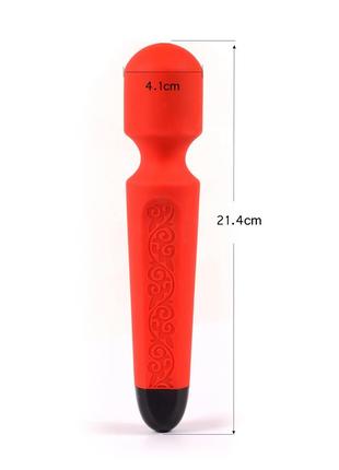 Вібромассажор "av vibrating wand", 10режимів вібрації й 4 варіанти швидкості