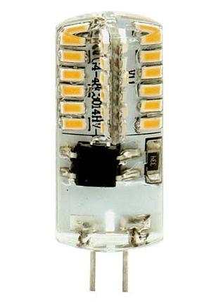 Лампа led g4 230v/3w 4000k 240lm lb-522(упаковке 5шт.)