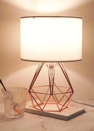 Сучасна настільна лампа з вимикачем — вінтажна настільна лампа frideko