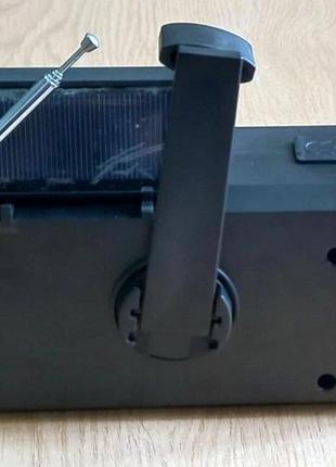 Фонарь, светильник, радиоприемник am/fm/noaa, ручной генератор, солнечная панель,...