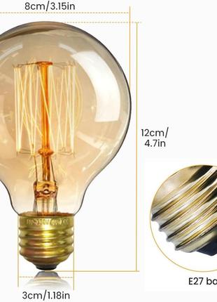 Винтажные лампочки эдисона