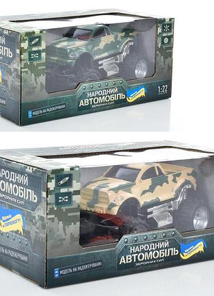 Джип військовий m4964 акумуляторний, usb зарядка, на радіокеруванні