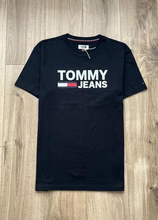 Новая футболка tommy jeans big logo t-shirt