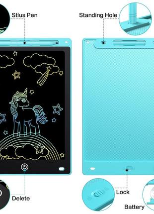Новый жк-планшет для письма, стираемые многоразовые электронные блокноты для рисования