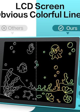 Новый жк-планшет для письма, стираемые многоразовые электронные блокноты для рисования9 фото