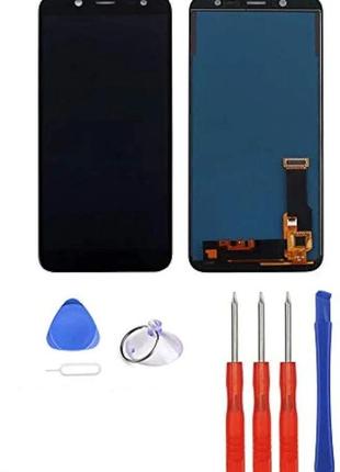 Сменный дисплей ltzgo, совместимый с samsung galaxy j6 j600