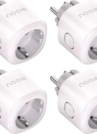 Умные розетки nooie 2 шт в упаковке, умные розетки для дома, розетки с дистанционным  управлением