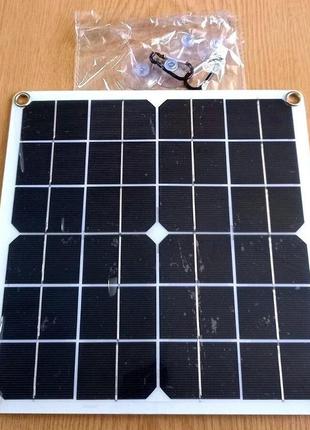 Автономний комплект освітлення: гнучка сонячна панель gt-53 + світлодіодний ліхтар-повербанк power bank hy-5 20000 маг4 фото