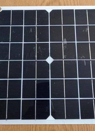 Автономний комплект освітлення: гнучка сонячна панель gt-53 + світлодіодний ліхтар-повербанк power bank hy-5 20000 маг2 фото
