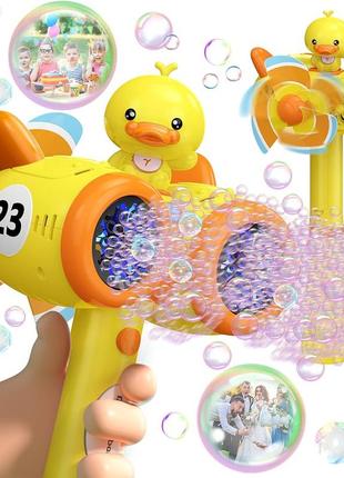 Б/у. balnore bubble gun, машина для пузырей с 20 отверстиями и световым раствором для пузырей