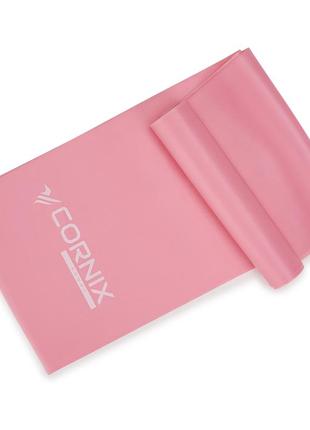 Стрічка-еспандер cornix flat band 200 х 15 см для спорту та реабілітації 16 кг xr-0082