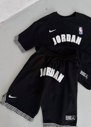 Чоловічий костюм nike jordan nba/ футболка+шорти