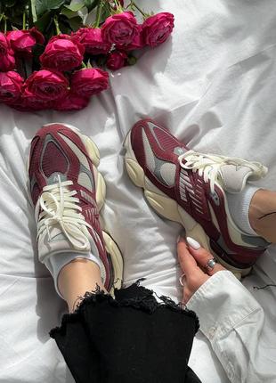 New balance 9060 bordo