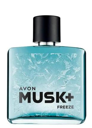 Avon musk freeze, 75 ml. мужская туалетная вода