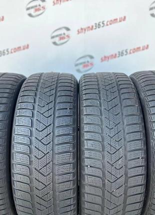 Шины б/у зимняя 225/55 r18 pirelli winter sottozero 3 4mm