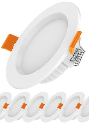 Світлодіодний вбудований стельовий світильник polesti, стельові світильники 5 вт, 420 лм