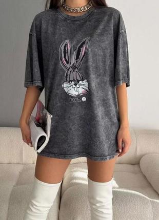 Летняя женская футболка, кролик роджер💜-варенка!!!8 фото